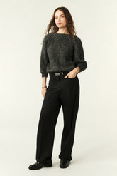 Wide-Leg Trousers Vamore Noir