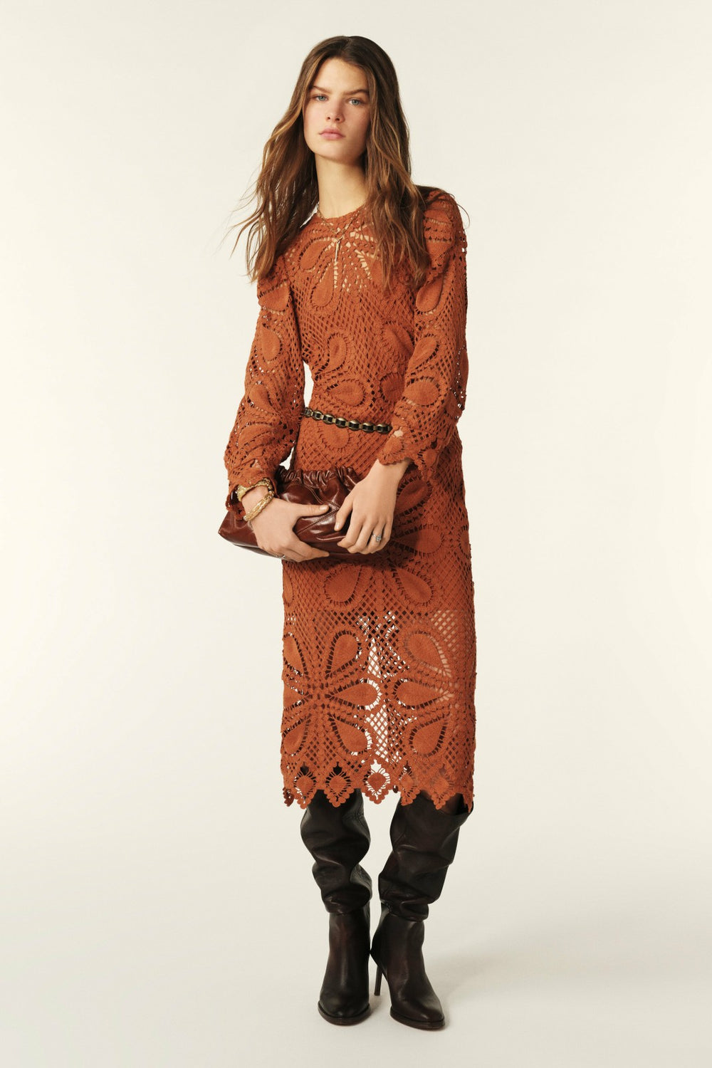 Dress Grace Marron