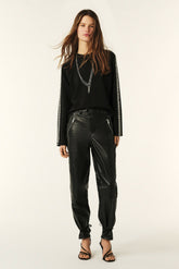 Top With Diamanté Bands Scotty Noir