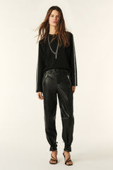 Top With Diamanté Bands Scotty Noir