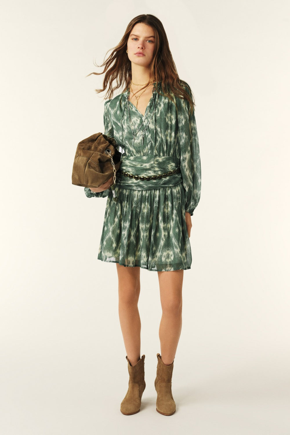 Dress Minthe Kaki