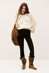 Long-Sleeved Pullover Lory Ecru