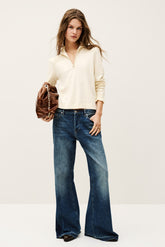 Long-Sleeved Pullover Suzanne Ecru