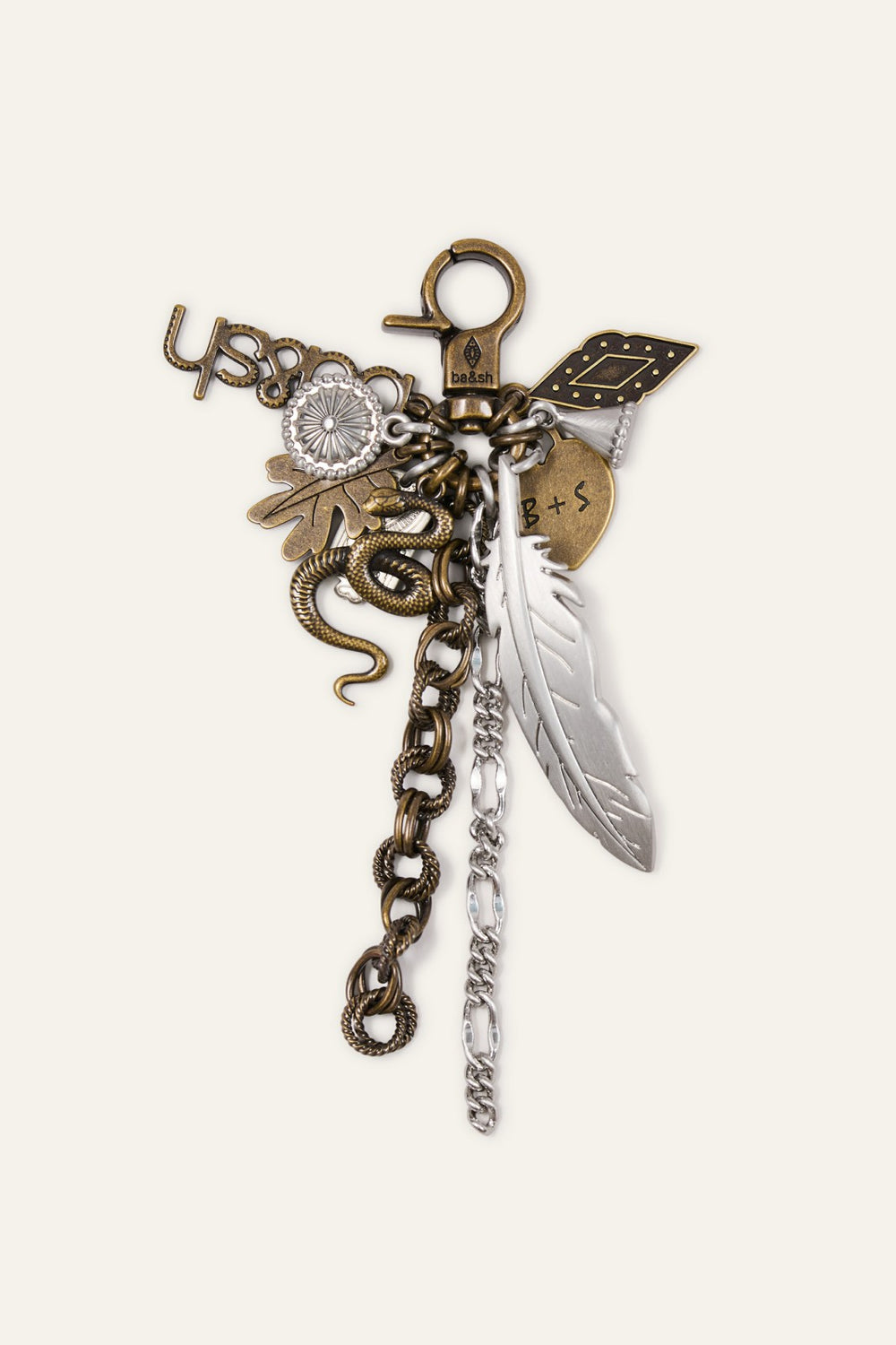 Metal Key Ring Charms Multi