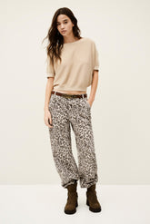 Short-Sleeved Pullover Basem Ecru