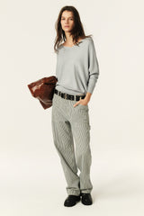 Long-Sleeved Pullover Elsy Blue
