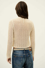 Long-Sleeved Pullover Ponia Blanc