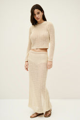 Long Skirt Prettie Blanc