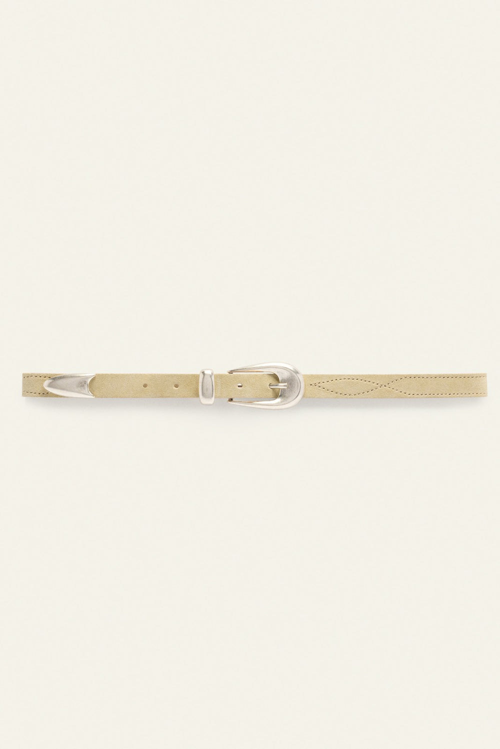 Belt Suede Ecru