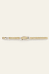 Belt Suede Ecru