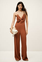 Jumpsuit Fifia Marron