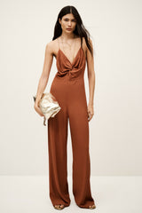 Jumpsuit Fifia Marron
