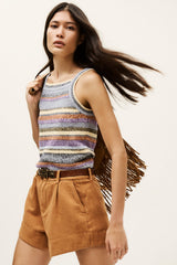 Loose-Fit Shorts Roma Marron