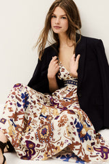 Dress Vealy Ecru