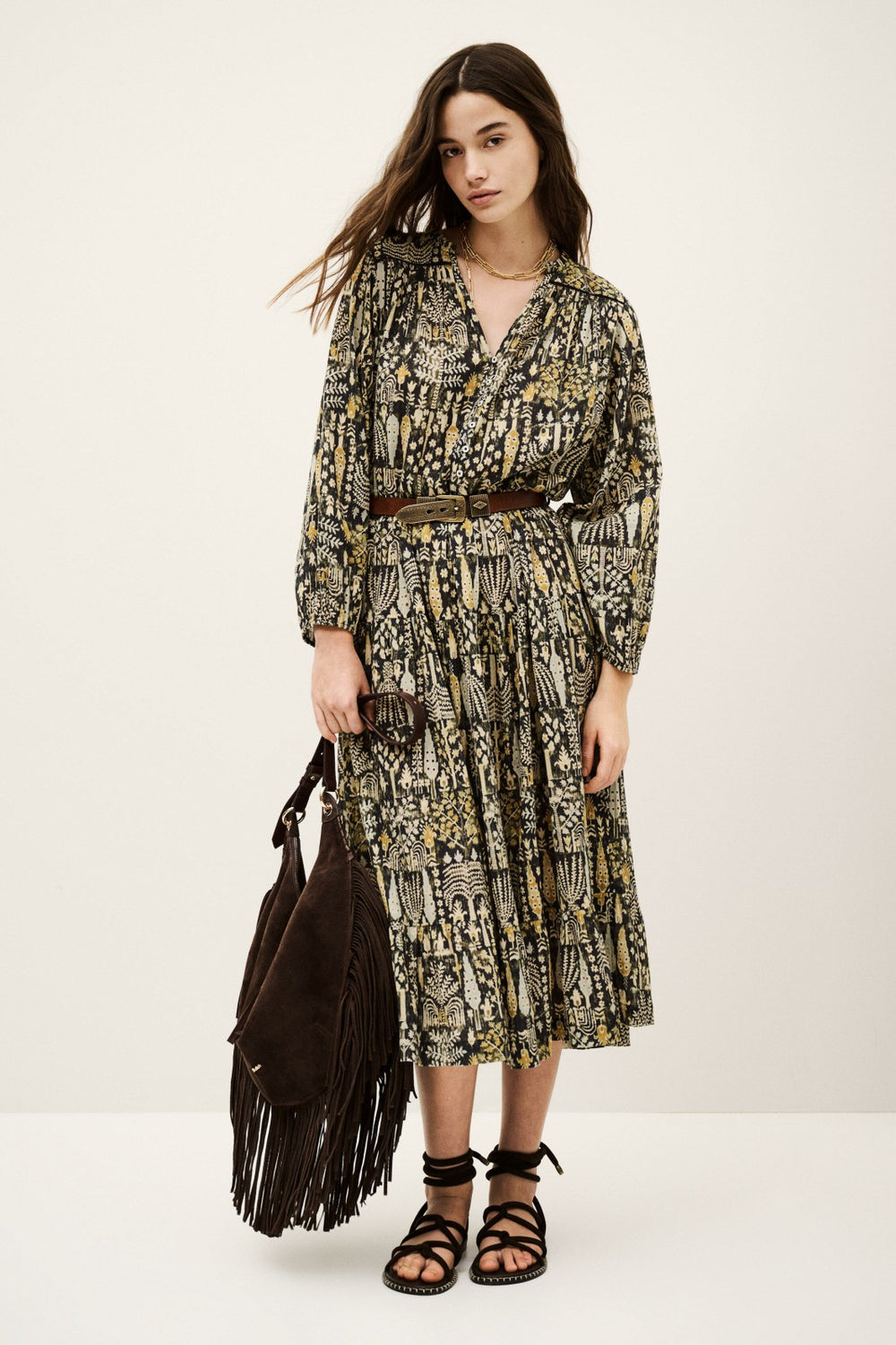 Dress Pidola Kaki