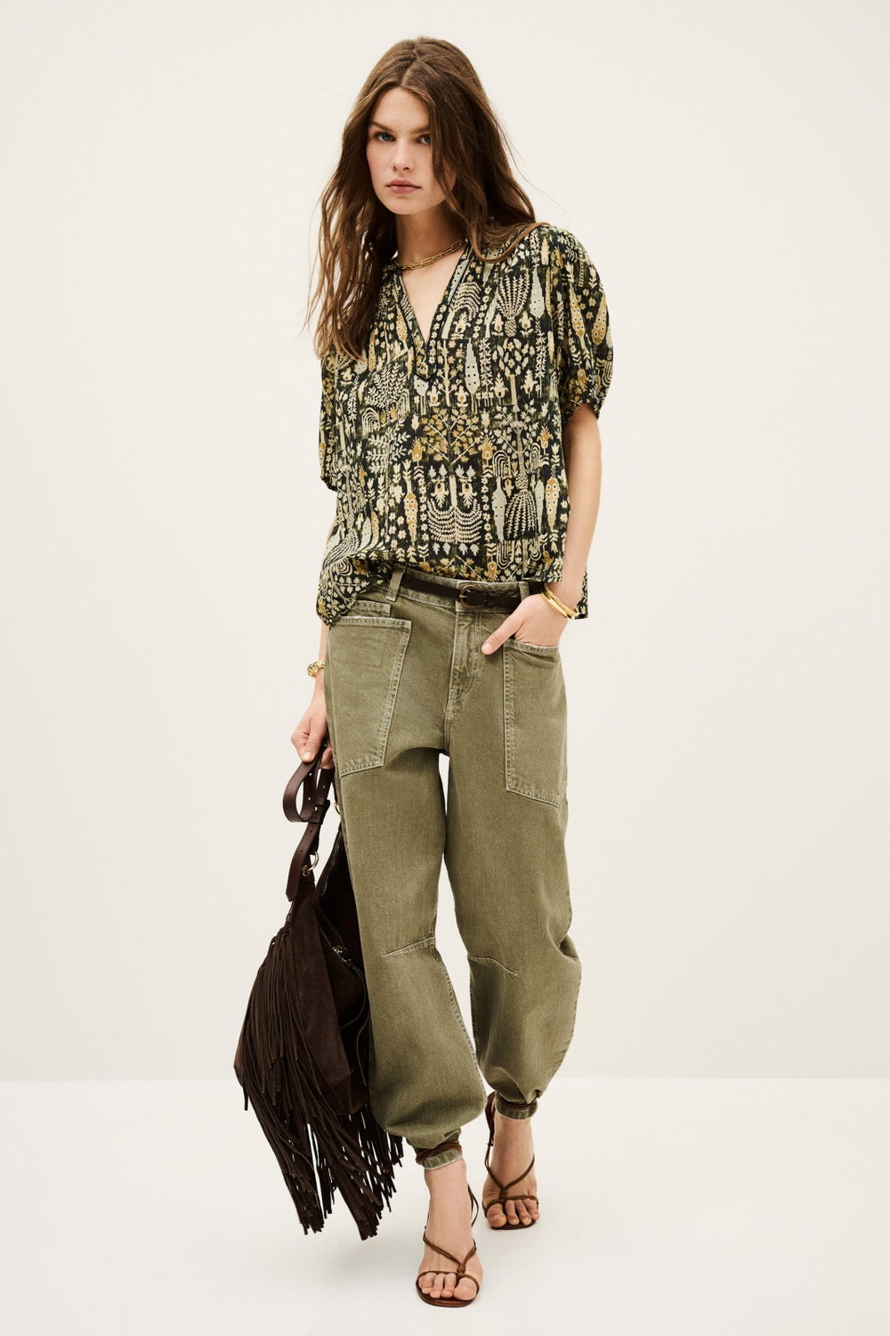 Blouse Pueblo Kaki
