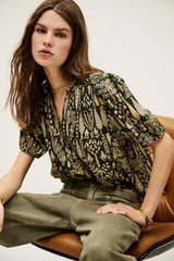 Blouse Pueblo Kaki