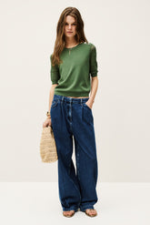 Short-Sleeved Pullover Shirley Vert