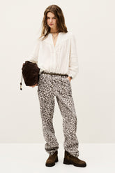 Oversized Jeans Leonie Ecru
