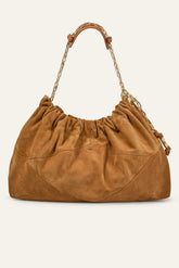 Large Tote Bag June Marron