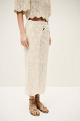 Gaelle Skirt Ecru