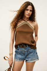 Strappy Top Thays Marron