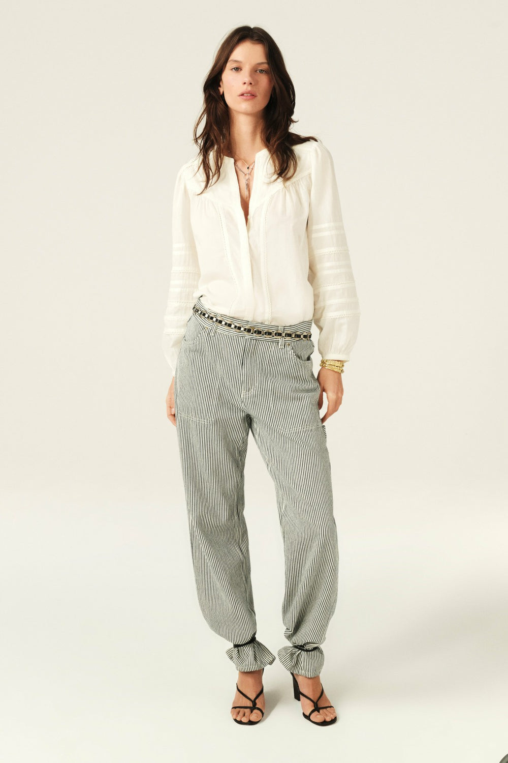 Long-Sleeved Shirt Yilla Ecru