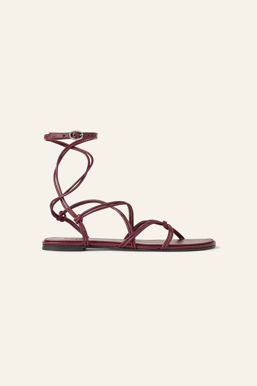 Strappy Open Sandals Cegane Rouge