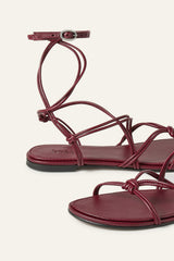 Strappy Open Sandals Cegane Rouge