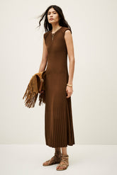 Maxi-Length Dress Essie Marron