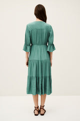 Midi-Length Dress Hestia Vert