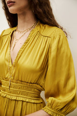 Short Dress Cyriala Jaune