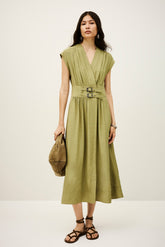 Midi Dress Dove Kaki