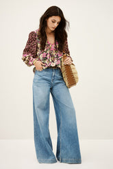 Printed Blouse Iline Rouge