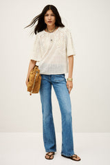 Short-Sleeved Top Marlow Ecru
