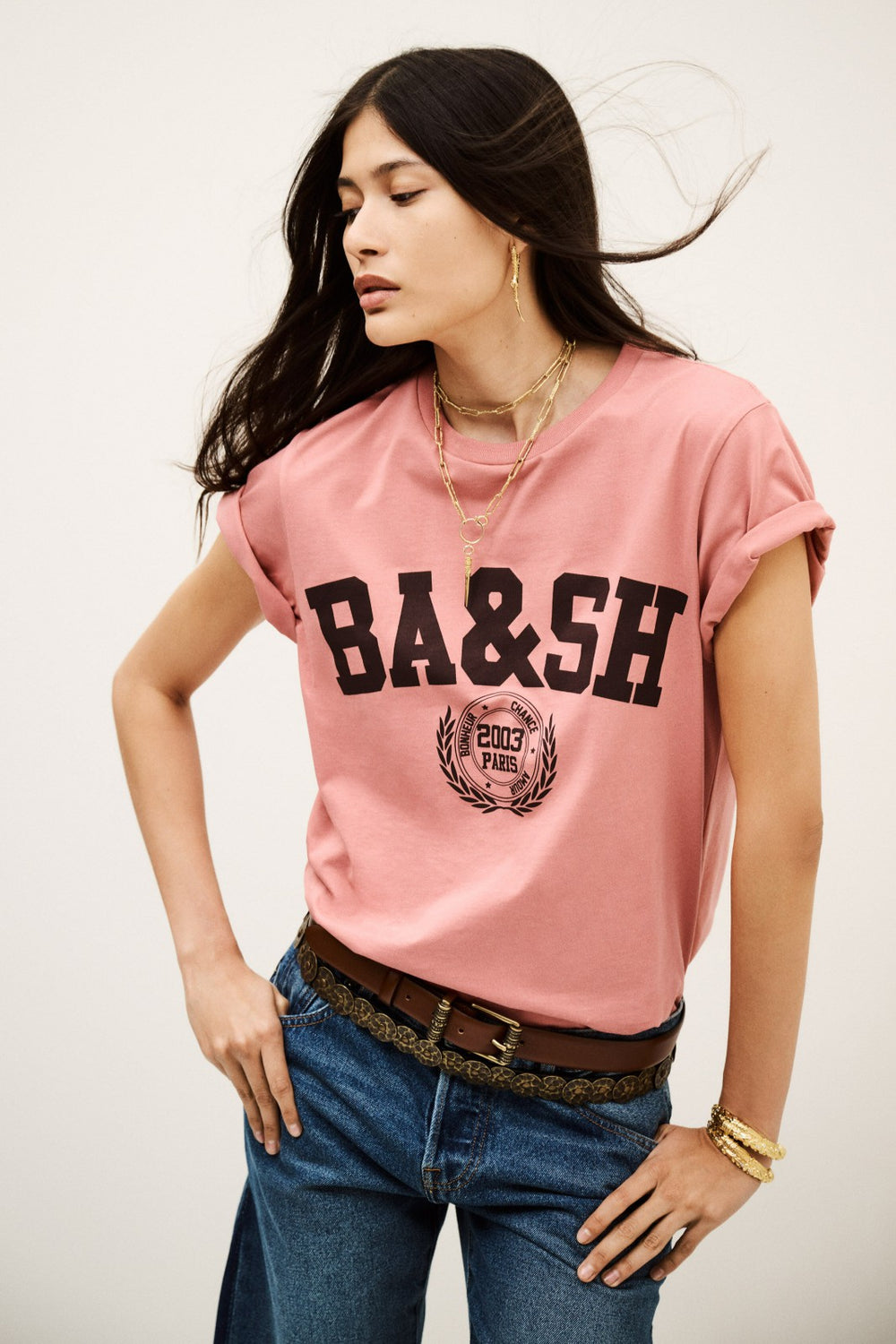 Short-Sleeved T-Shirt Ioni Rose