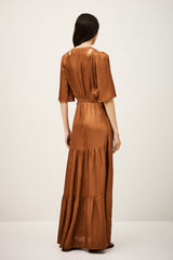 Maxi Dress Cylma Marron