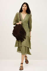 Tiered Dress Maia Kaki