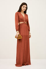 Maxi-Length Dress Marry Orange
