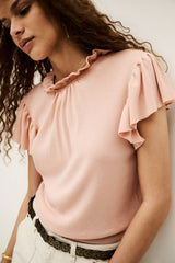 Short-Sleeved Top Olea Nude