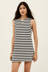 Sleeveless Dress Fawn Marine