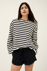 Three-Quarter Sleeve Top Foley Marine