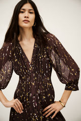 Midi Dress Karla Chocolat