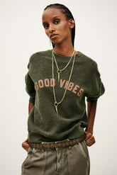 Round-Neck Sweatshirt Rob Vert