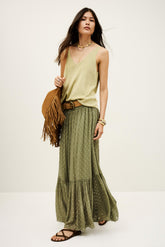 Skirt Magda Kaki