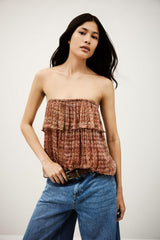 Bustier With Removable Sleeves Rush Rose