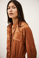 Flowing Jumpsuit Carmy Marron