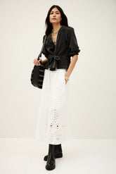 Wrap Top Mlavina Noir