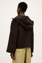 Hooded Jacket Kove Chocolat