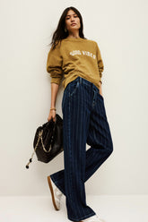 Lightly Distressed Jeans Vecchi Blue